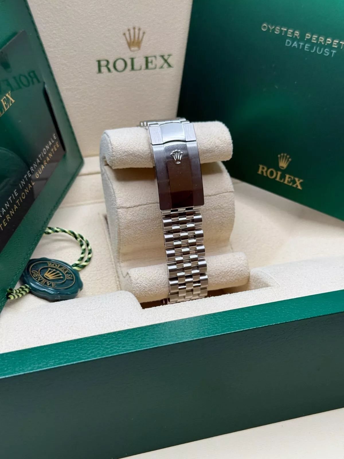 Rolex Datejust 41mm White Index Oyster Stainless Steel Men’s Watch - 126334 - Image 7