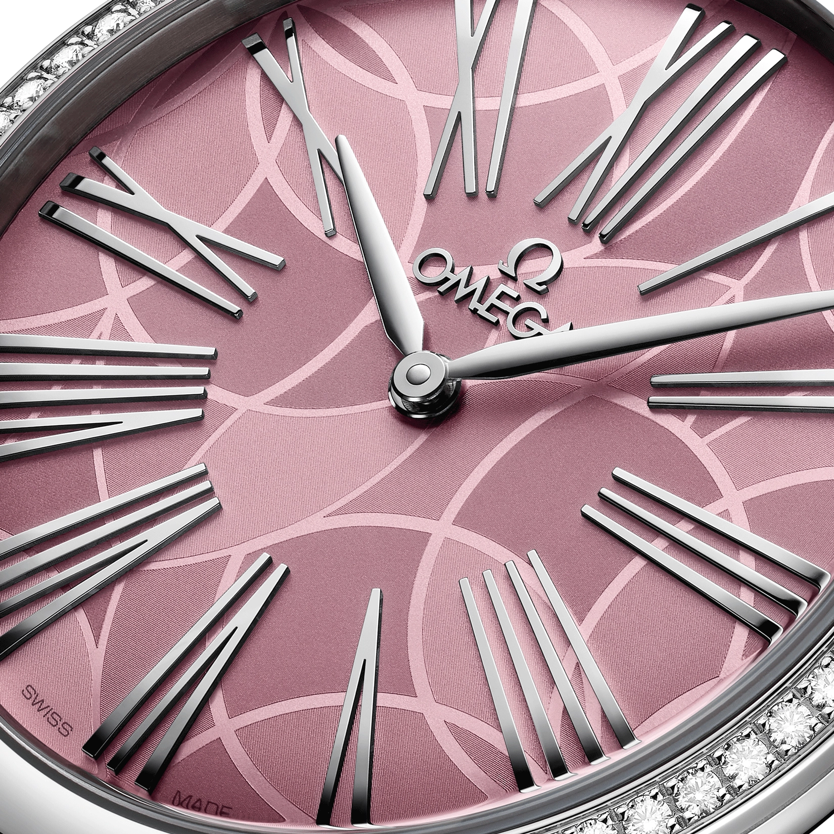 Omega De Ville Trésor quartz pink dial pink leather strap 36mm 428.18.36.60.10.001 - Image 4