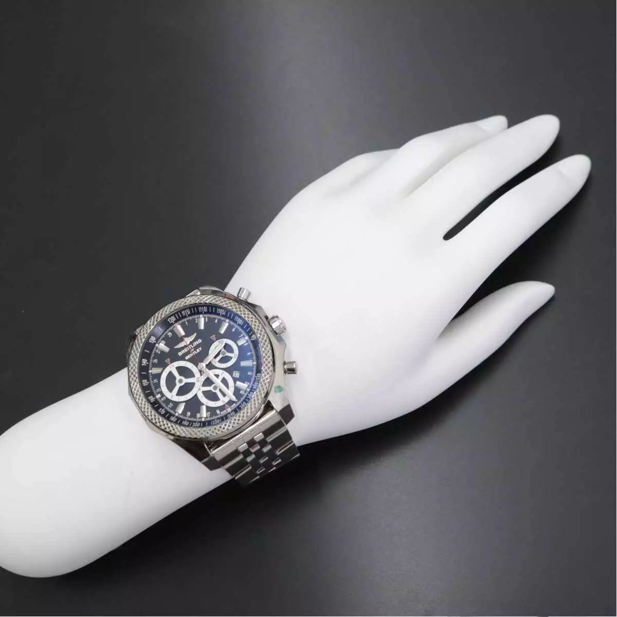 BREITLING Bentley Bernart Racing A25366 Black Dial Mens Watch 90208147 - Image 3