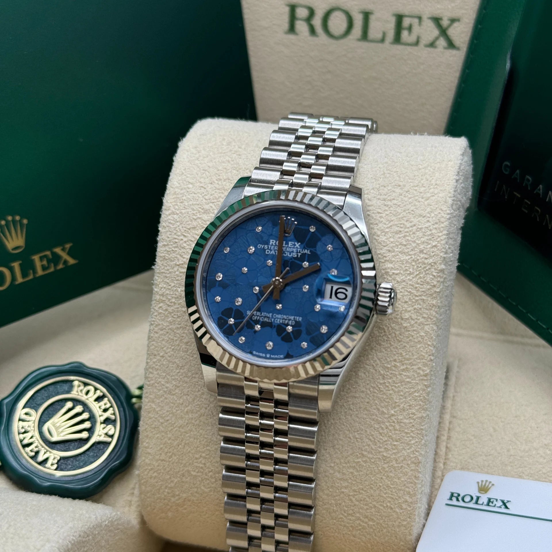 Rolex Datejust m278274-0035/0036 Azzurro Blue Dial Oyster Watch - Image 13
