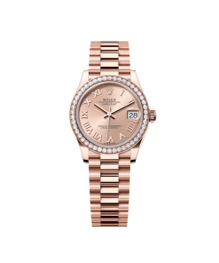 Rolex Datejust m278285RBR-0029 Rosé Roman Dial 31mm