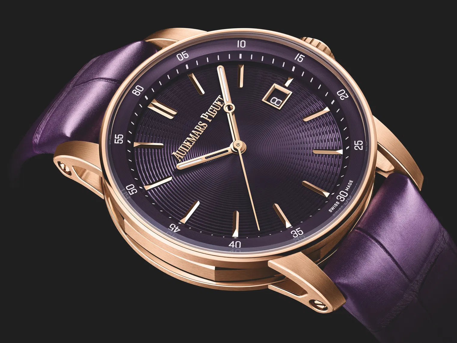Audemars Piguet Code 11.59 Selfwinding 38mm Pink Rose Gold Purple Dial | 77410OR.OO.A623CR.01 - Image 3