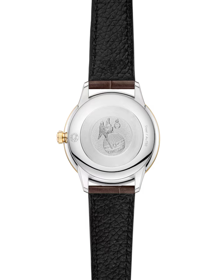 Omega De Ville Prestige 27.5 mm Yellow Dial Stainless Steel and 18k Yellow Gold Strap 434.23.28.60.58.001 - Image 2