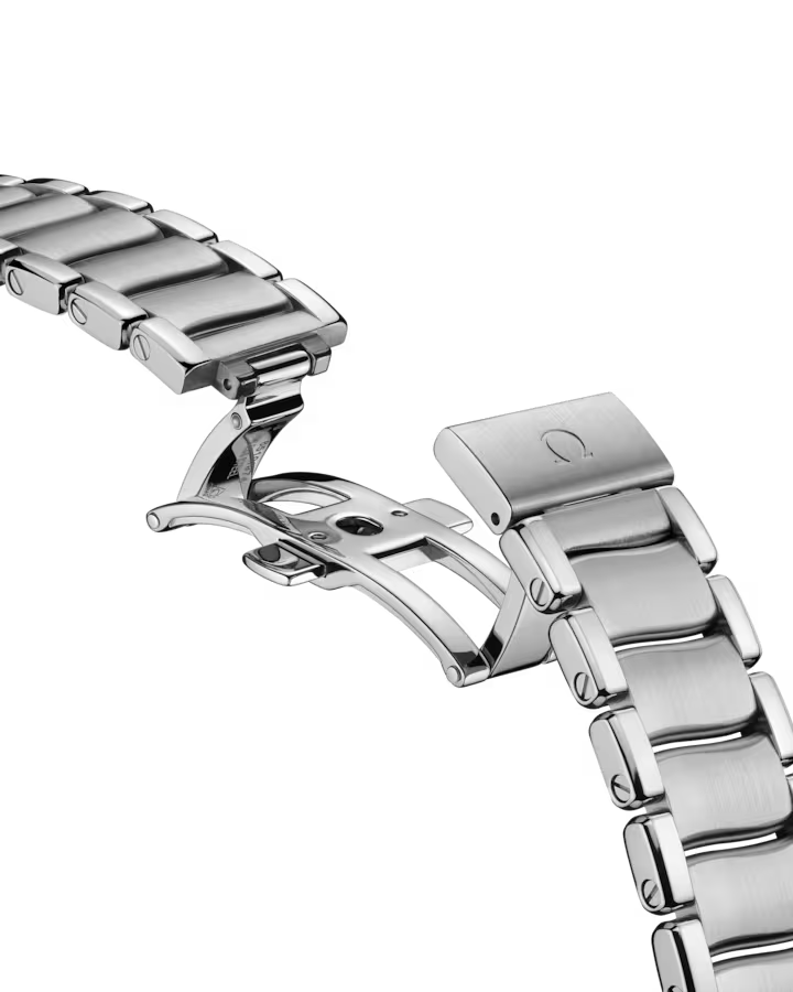 Omega De Ville Ladymatic 34mm White Dial with Diamonds Stainless Steel Bracelet 425.35.34.20.55.002 - Image 3