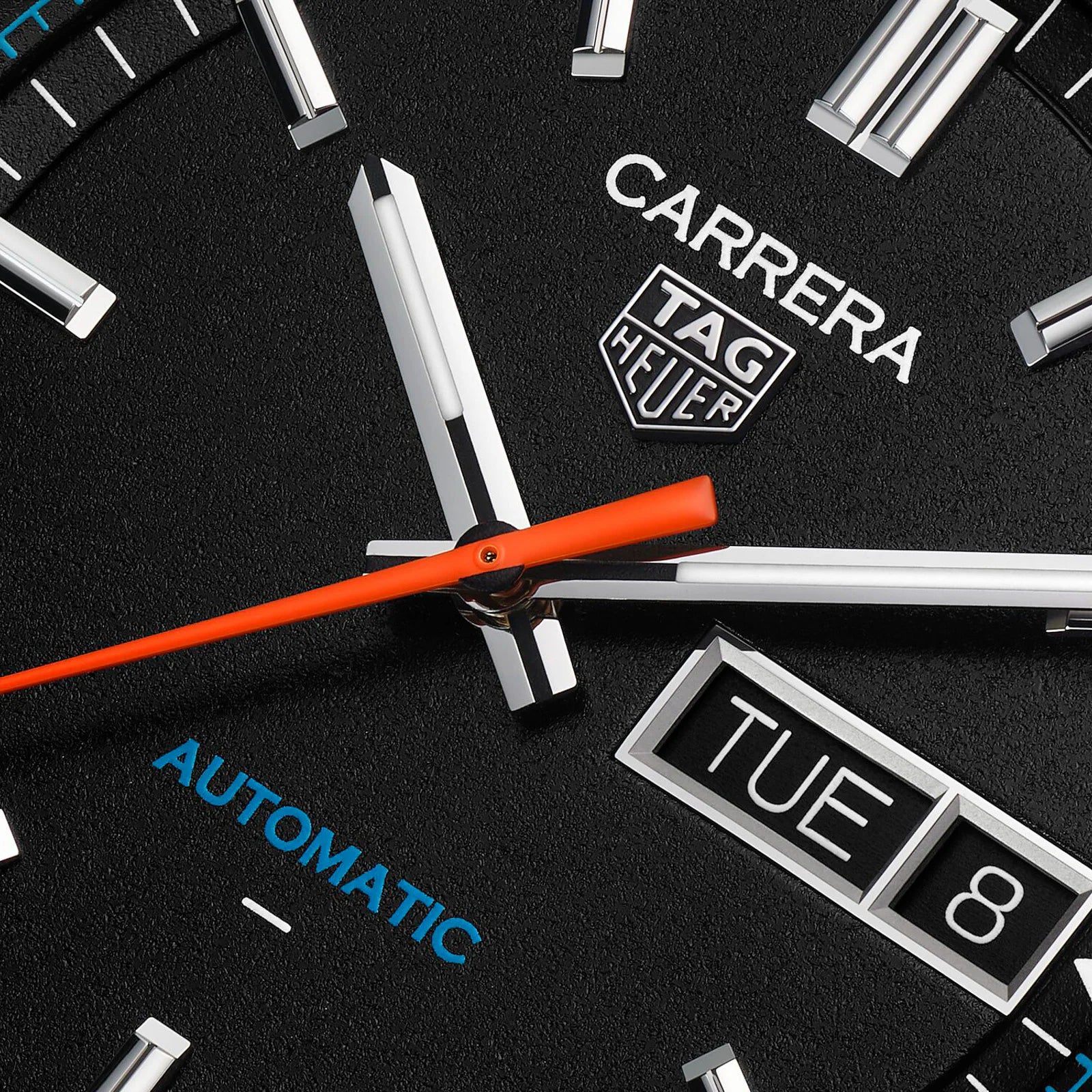 TAG Heuer Carrera Day-Date 41mm Mens Watch Black WDA2110.FC6614 - Image 4