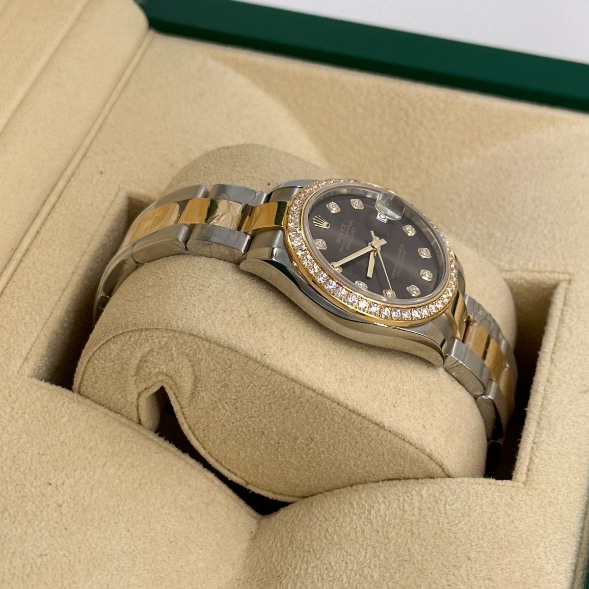 Rolex Datejust m278383RBR-0021/0022 31mm Dark Grey Dial Oyster Bracelet - Image 11