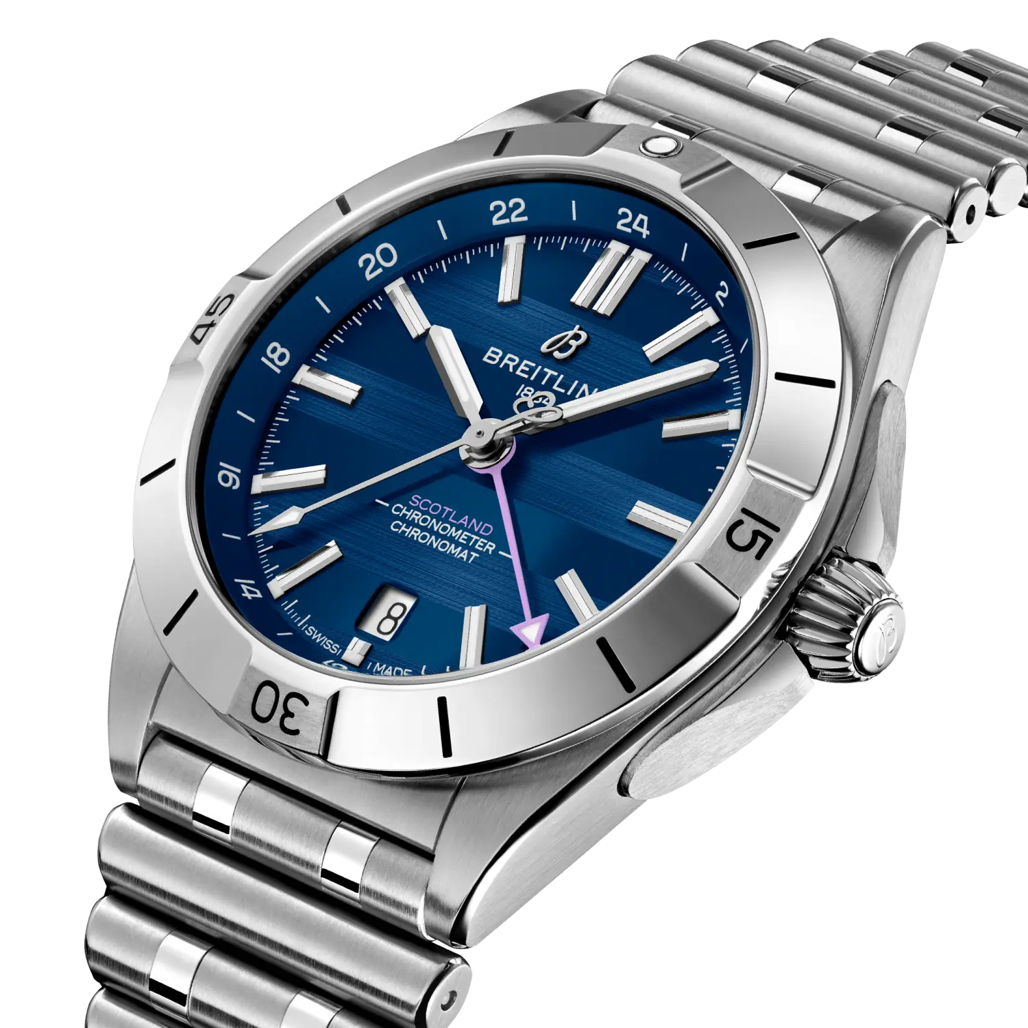 Breitling Chronomat Automatic GMT 40 Six Nations Scotland A323986B1C1A1 - Image 2