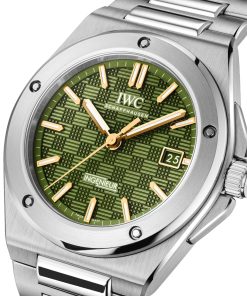 Alternative view of IWC Ingenieur Automatic 40mm Mens Watch Green IW328908