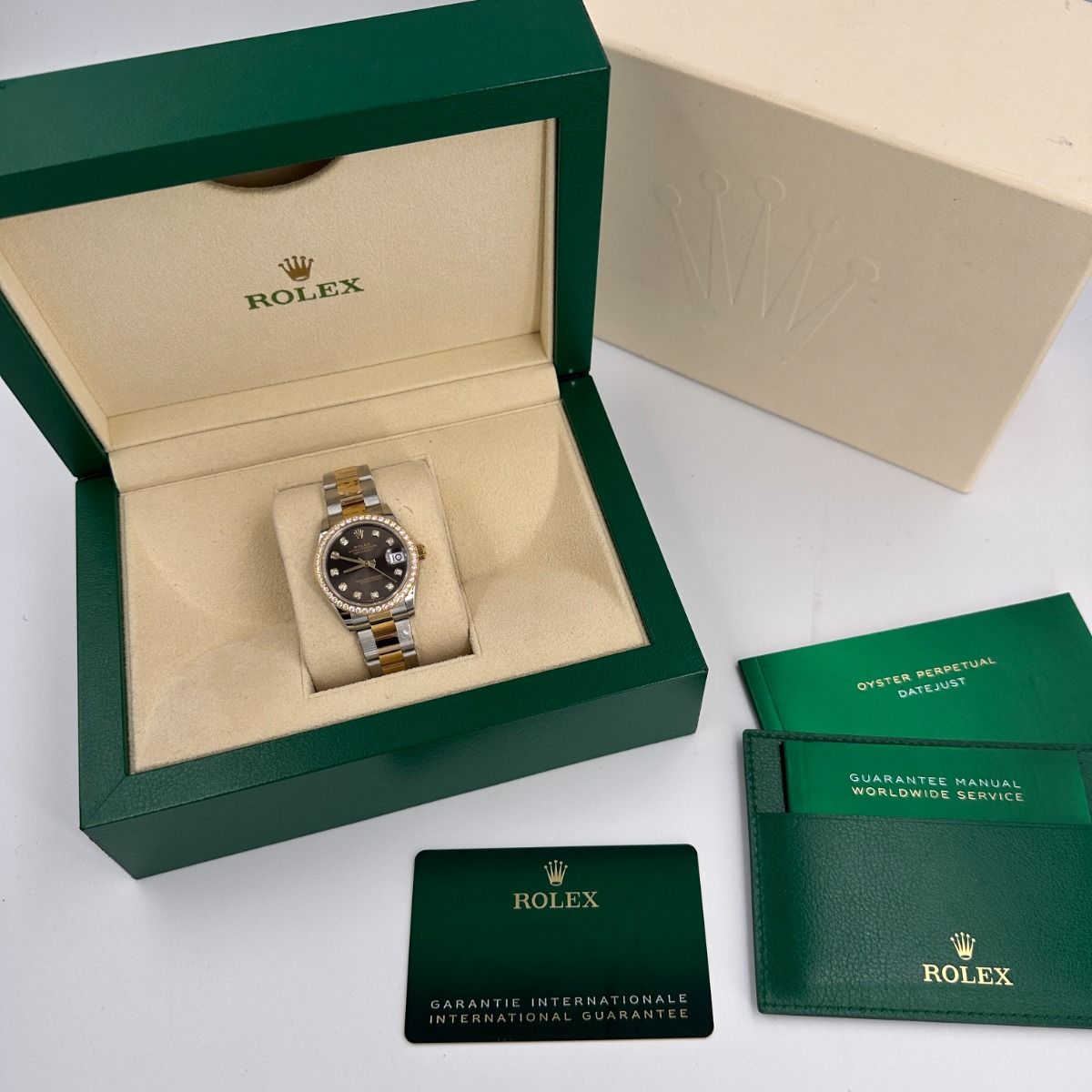 Rolex Datejust m278383RBR-0021/0022 31mm Dark Grey Dial Oyster Bracelet - Image 16