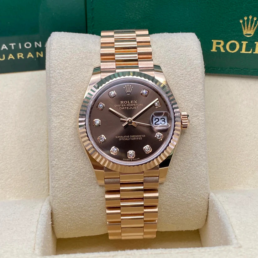 Rolex Datejust m278275-0010 Chocolate 31mm Dial - Image 4