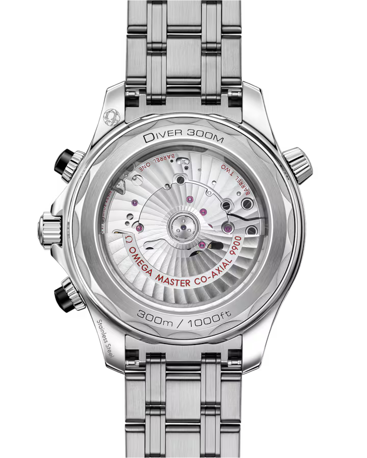 Omega Seamaster Diver 300M 44mm Black Dial Stainless Steel Bracelet 210.30.44.51.01.001 - Image 5