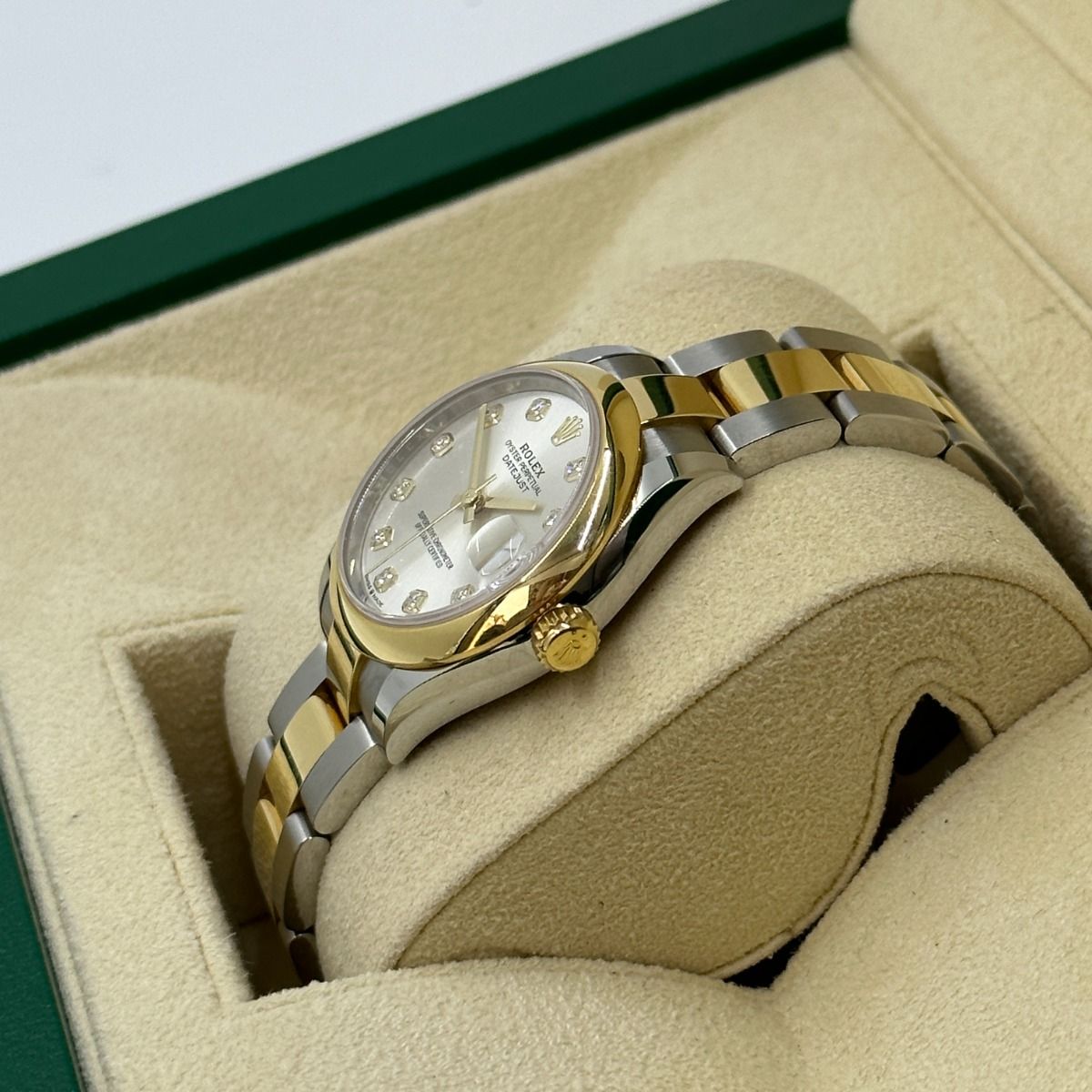 Rolex Datejust m278243-0019/0020 31mm Silver Dial Yellow Rolesor Oyster Watch - Image 5