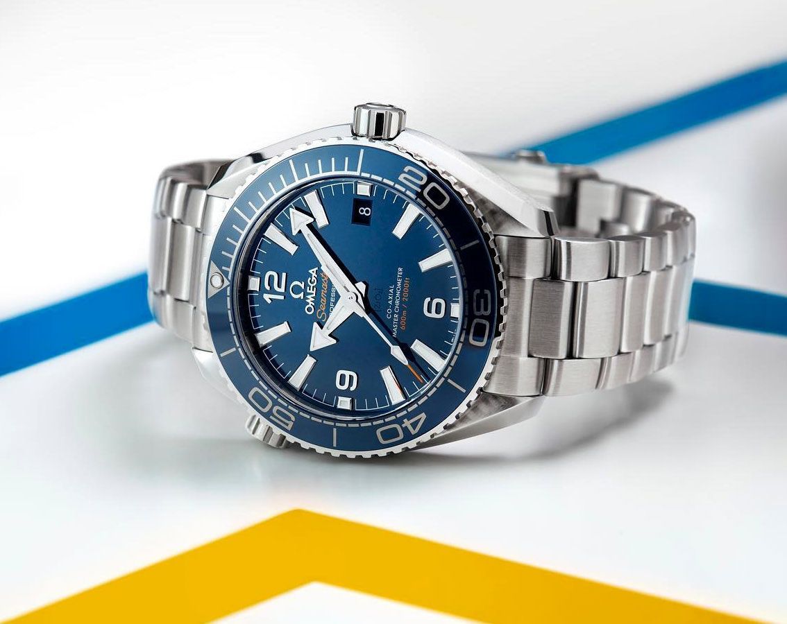 Omega Seamaster Planet Ocean 600M 43.5mm Blue Dial Stainless Steel Bracelet 215.30.44.21.03.001 - Image 5