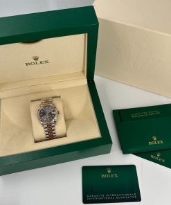 Alternative view of Rolex Datejust m278241-0017/0018 Slate 31mm Dial Oyster Bracelet Watch