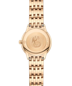 Alternative view of Omega De Ville Prestige 27.5mm Green jade Dial with Diamonds 18k Yellow Gold Strap 434.55.28.60.99.001
