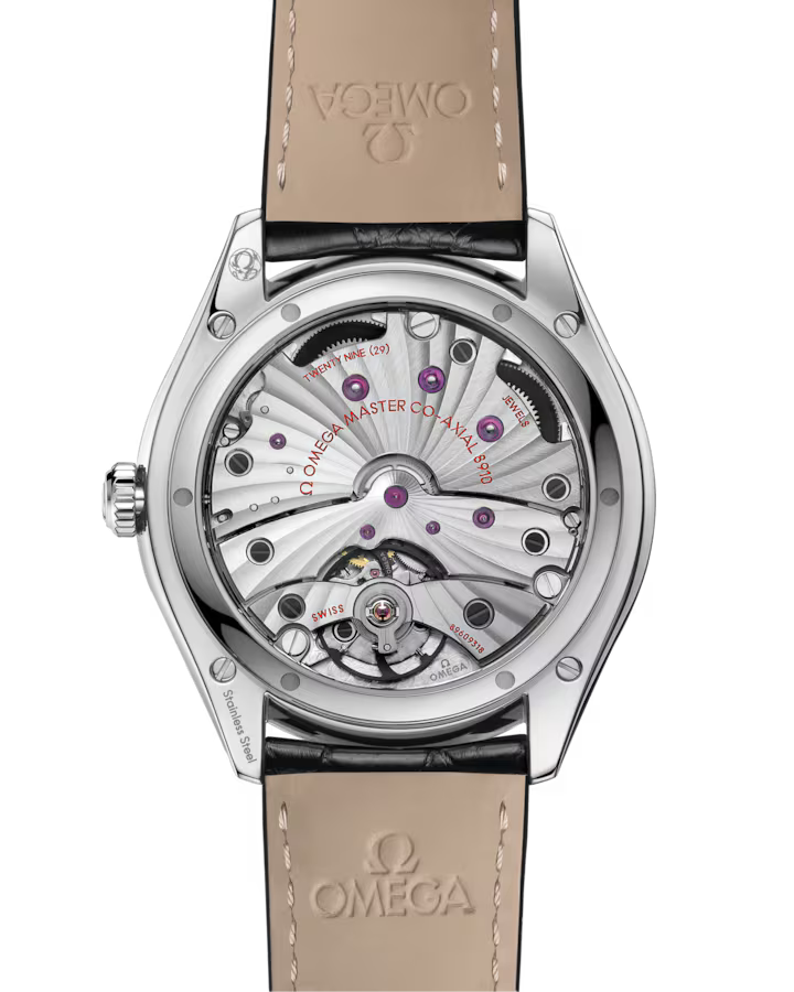 Omega De Ville Trésor 40mm Silver Dial with Diamonds Stainless Steel Strap 435.18.40.21.02.001 - Image 2