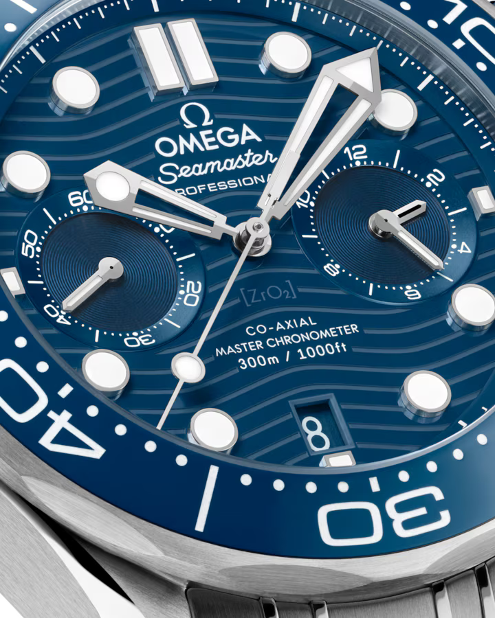 Omega Seamaster Diver 300M 44mm Blue Dial Stainless Steel Bracelet 210.30.44.51.03.001 - Image 2