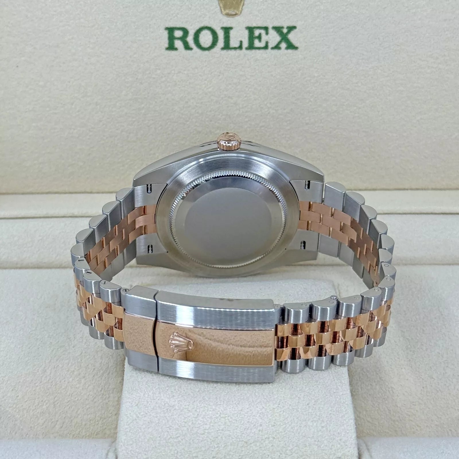Rolex Datejust 41mm 126331 MOP Diamond Jubilee Steel and Rose Gold Watch - Image 12