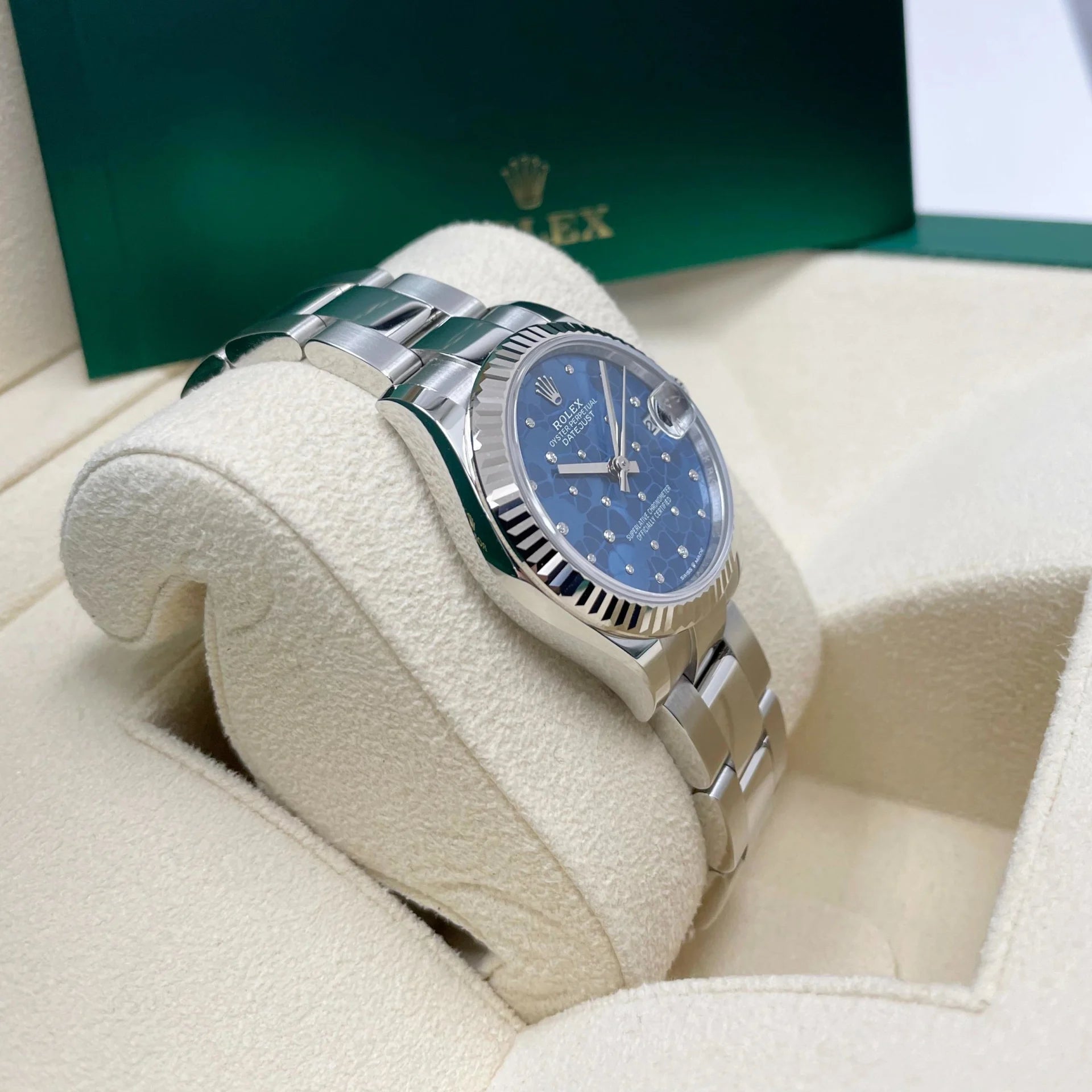 Rolex Datejust m278274-0035/0036 Azzurro Blue Dial Oyster Watch - Image 4