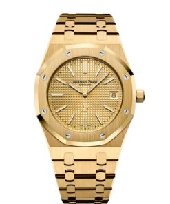 Audemars Piguet Royal Oak Extra-thin 39mm Yellow dial, Yellow Gold Watch 15202BA.OO.1240BA.02