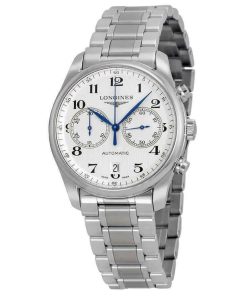Longines Men's L2.629.4.78.6 Master Chronograph Stainless Steel Watch