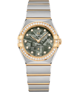 Omega Constellation Ladies' Selection 28mm steel �?yellow gold on steel �?yellow gold 131.25.28.60.99.002