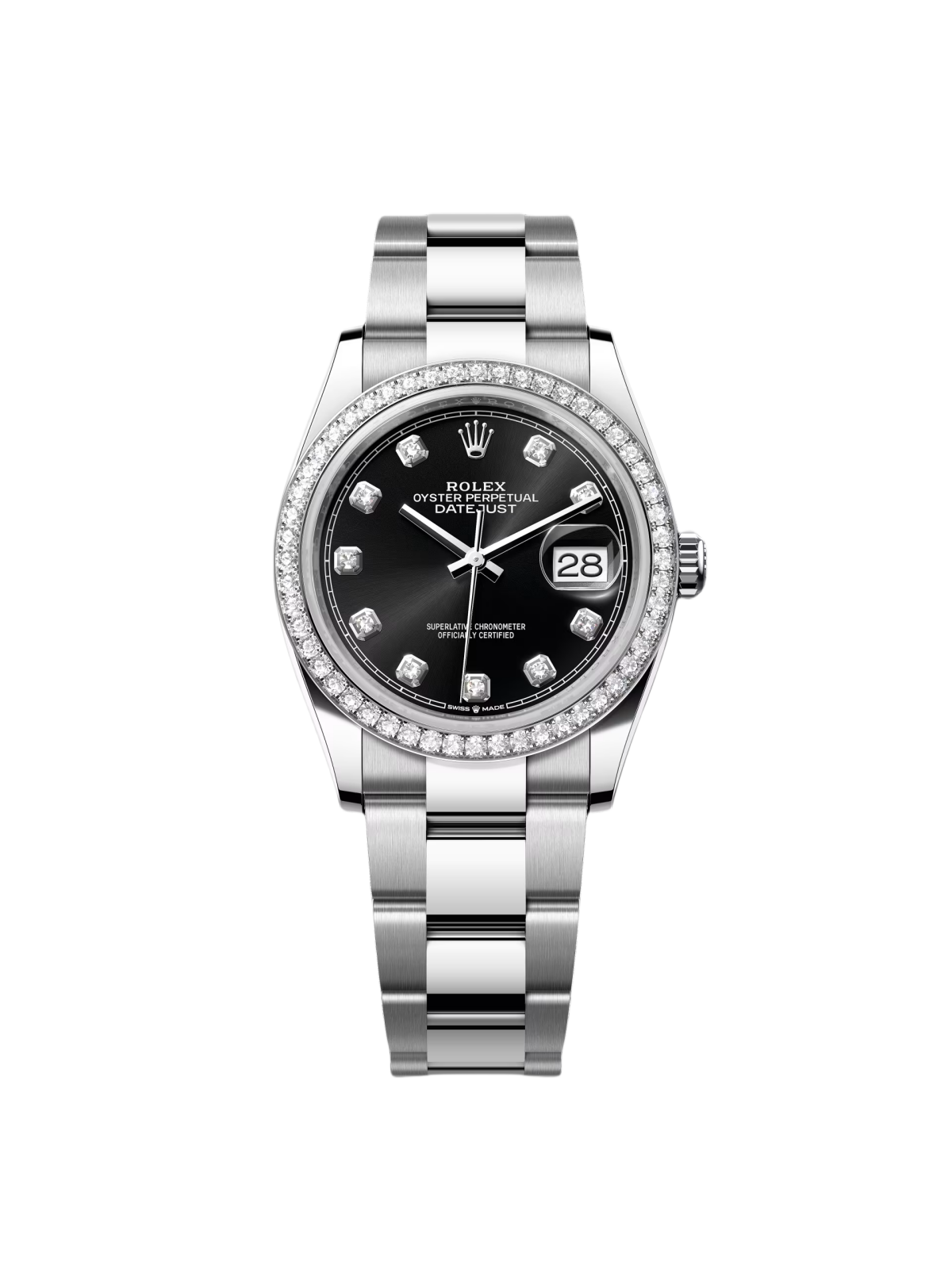 Rolex Datejust 36mm 126284 Black Dial Jubilee bracelet - Image 3