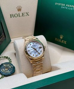 Alternative view of Rolex Datejust m278278-0010 Mother-of-Pearl 31mm Dial President Bracelet Watch