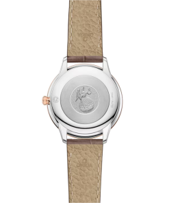 Alternative view of Omega De Ville Prestige 30 mm Silver Dial with Diamonds Stainless Steel and Sedna�?18k Rose Gold Strap 434.23.30.60.52.001