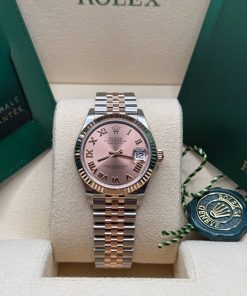 Alternative view of Rolex Datejust m278271-0005/0006 Rose 31mm Dial Oyster Bracelet Watch