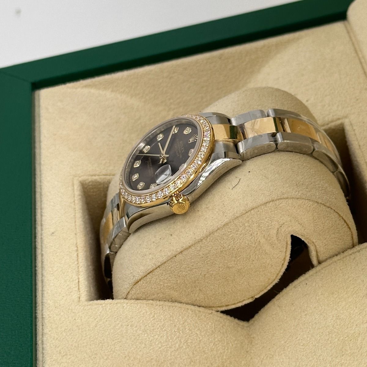 Rolex Datejust m278383RBR-0021/0022 31mm Dark Grey Dial Oyster Bracelet - Image 12