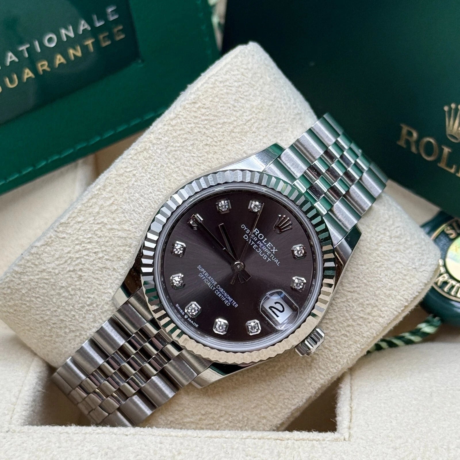 Rolex Datejust m278274-0007/0008 Dark Grey 31mm Dial Oyster Watch - Image 11