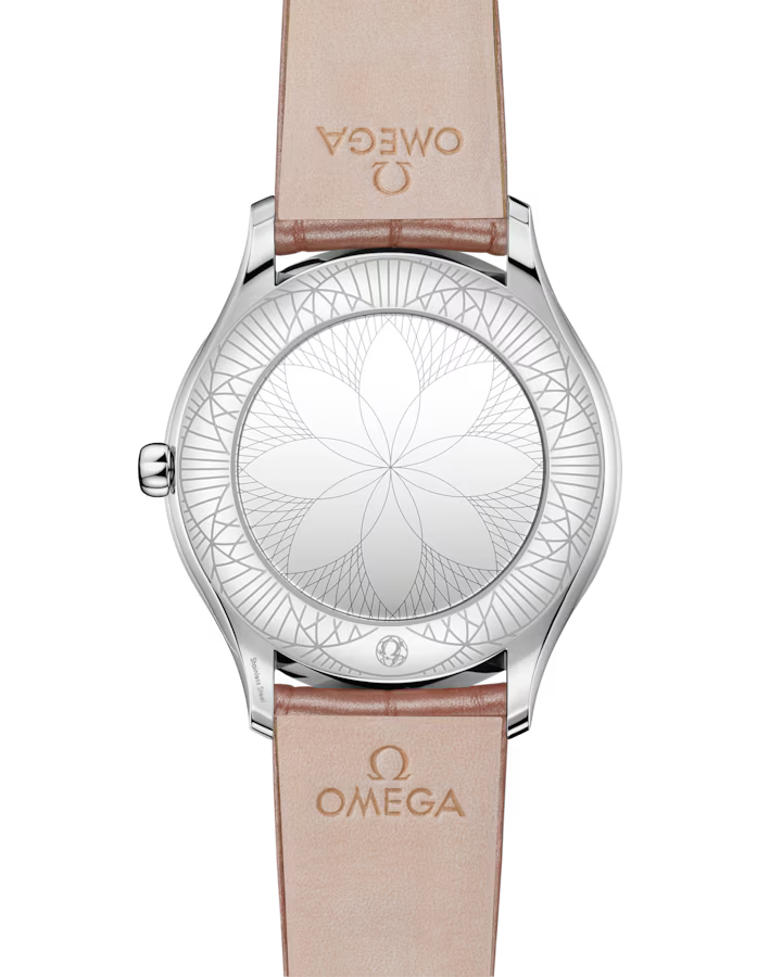 Omega De Ville Trésor 36 mm White Dial with Diamonds Stainless Steel Strap 428.18.36.60.05.002 - Image 2