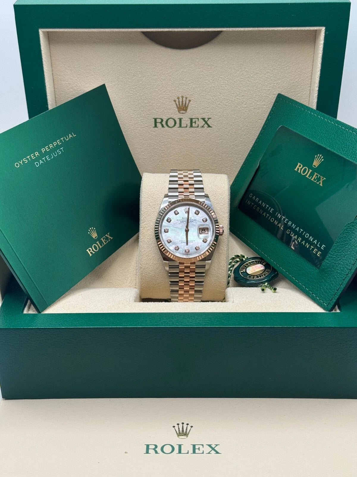 Rolex Datejust 36mm 126231 Mother-of-Pearl Dial Jubilee Bracelet - Image 7