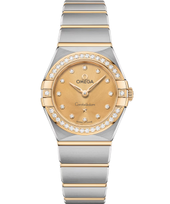 Omega Constellation Ladies' Selection 25mm steel �?yellow gold on steel �?yellow gold 131.25.25.60.58.001