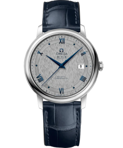 Omega De Ville Prestige 39.5 mm Grey Dial Stainless Steel Strap 424.13.40.20.06.002