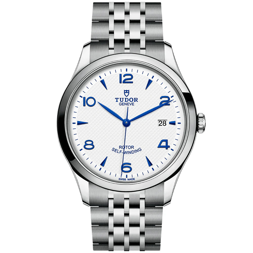 TUDOR 1926 41mm Opaline/Blue Arabic Dial Men's Automatic Bracelet Watch M91650-0005