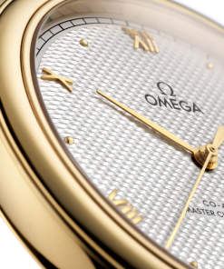 Alternative view of Omega De Ville Prestige 40mm Silver Dial 18k Yellow Gold Strap 434.53.40.20.02.002