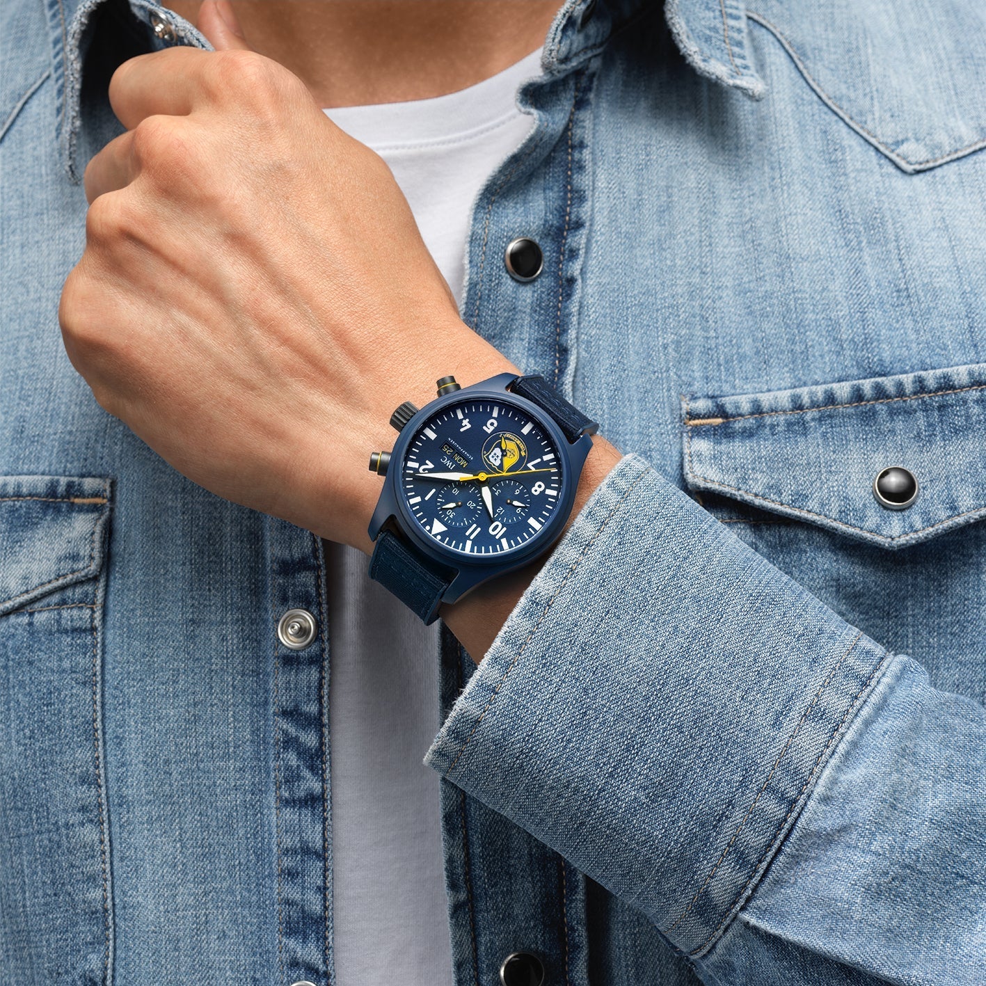 【Top replica】IWC-Pilot's Watch Chronograph Blue Angels (IW389109) - Image 5