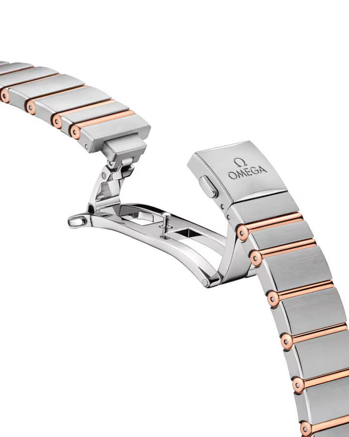 Omega Constellation Ladies' Selection 28mm steel �?Sedna�?gold on steel �?Sedna�?gold 131.25.28.60.99.001 - Image 8