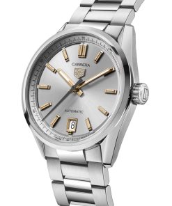 Alternative view of TAG Heuer Carrera Date 36mm Unisex Watch Silver WBN2310.BA0001