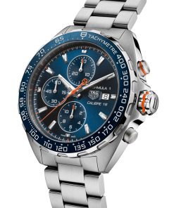 Alternative view of TAG Heuer Formula 1 Chronograph 44mm Mens Watch Blue CAZ201G.BA0876