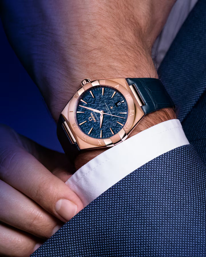 Omega Constellation 39 mm Silver Dial Sedna�?18k Rose Gold Strap 131.53.39.20.03.001 - Image 6