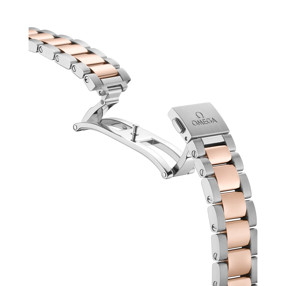 Omega Seamaster Aqua Terra 150M 34 mm Grey Dial Stainless Steel and Sedna�?18k Rose Gold Bracelet 220.20.34.20.06.001 - Image 4