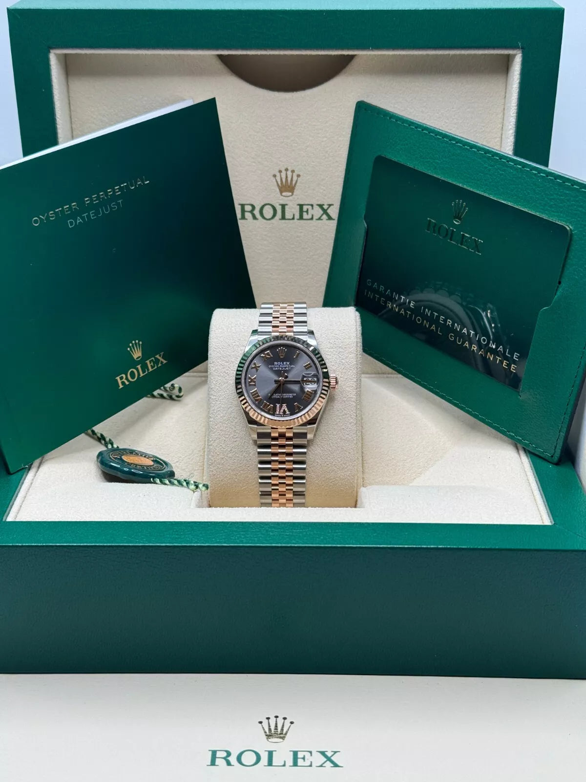 Rolex Datejust m278271-0029/0030 Slate 31mm Dial Oyster Bracelet Watch - Image 17