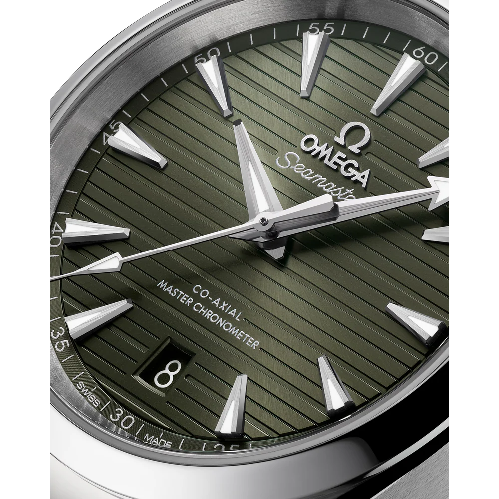 Omega Seamaster Aqua Terra 38mm Green Dial Stainless Steel Bracelet 220.10.38.20.10.003 - Image 3