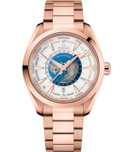Omega Seamaster Aqua Terra 150M 43mm Silver Dial Sedna�?18k Rose Gold Bracelet 220.50.43.22.02.001