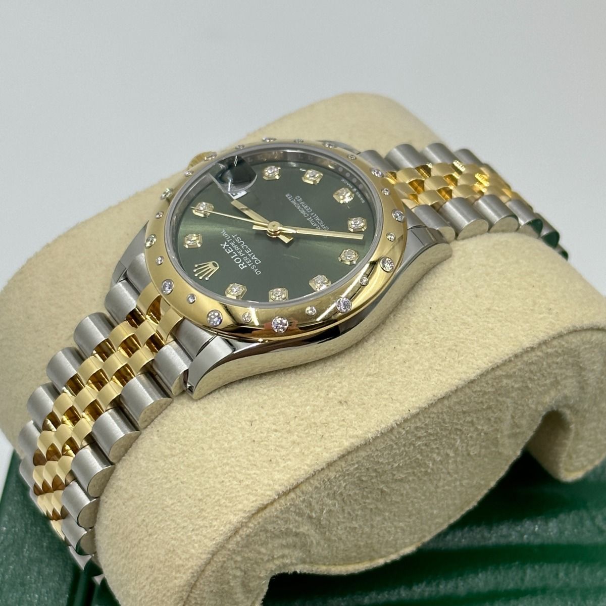 Rolex Datejust 31mm 278343RBR Olive Green Dial Yellow Rolesor Oyster Watch - Image 10