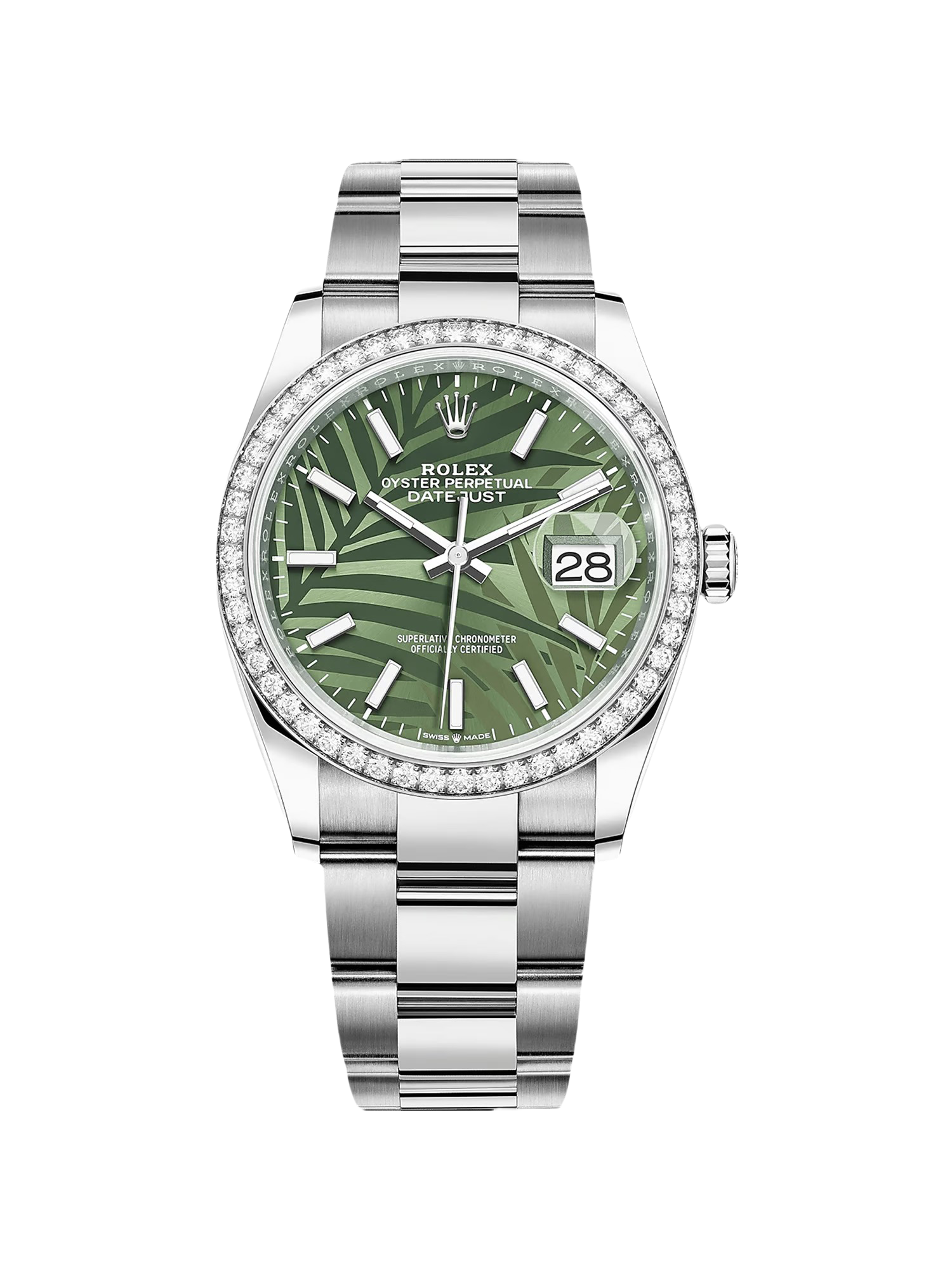 Rolex Datejust 36mm 126284 Olive Green Dial Jubilee Bracelet - Image 2