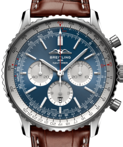 Alternative view of Breitling AB0137211C1P1 Navitimer B01 Blue Dial - Νew